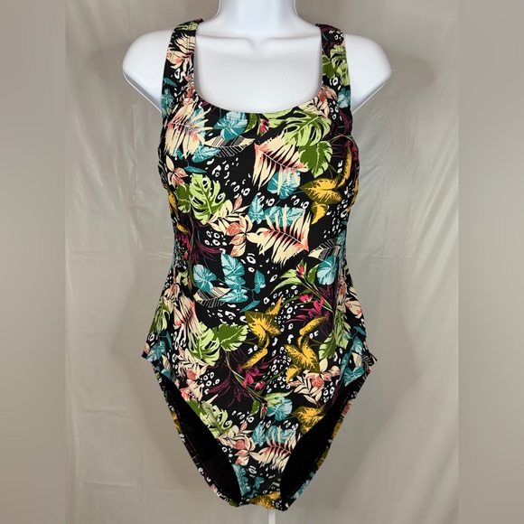 OP Other - OP Ocean Pacific Tropical One Piece Swimsuit XL Multicolor NWT
